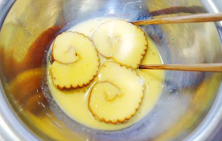 これ作るために余らせたい！　伊達巻をフライパンで焼くと…？