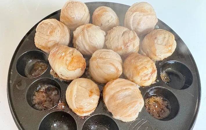フライパンは使いません！　たこ焼き器で作る絶品おかずに「子供がパクパク」「無言で完食」