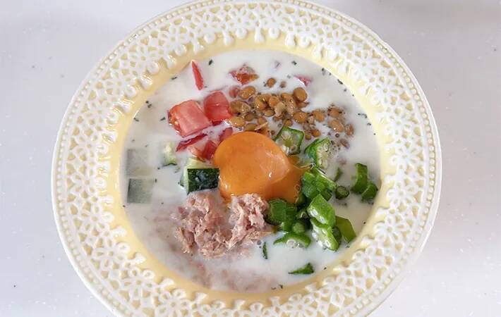 夏もお湯入れてる？　暑い日に試したい『粉末スープ』の意外な活用法に子供が大喜び