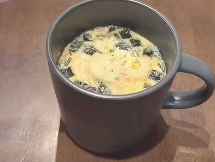『お吸い物の素』で作る本格的な茶碗蒸し　卵と混ぜて３分レンチンすると？