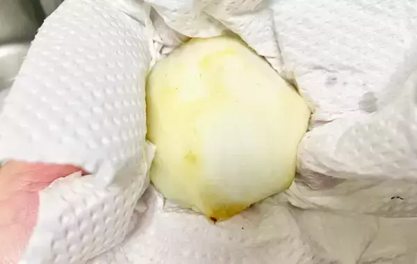 「里芋が化けた！　レンチンして切った後に…？「息子がずっと食べてる」【マンネリ打破レシピ】」の画像