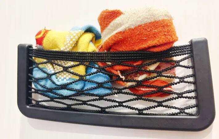 これ欲しかった！　セリアで見つけた万能ポケットで家中すっきり！【メッシュポケット活用術】