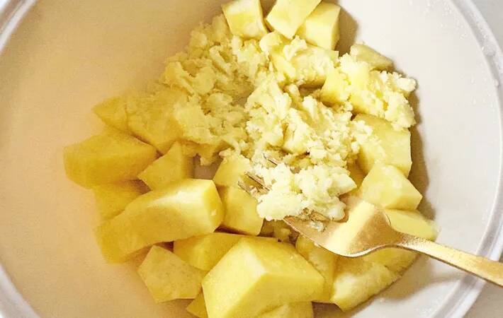 食べた子供が「もうないの？」　サツマイモで作った『ハッシュドポテト』が大好評だった【旬の簡単レシピ】