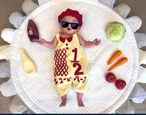「生後半年を迎えた赤ちゃん　親が手作りしたのは…「天才ですか！」」の画像