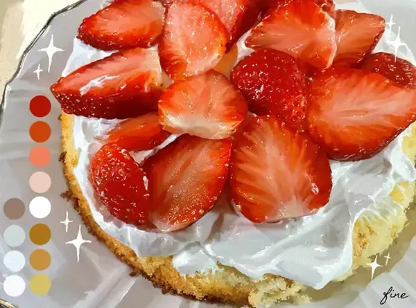 「イチゴがたっぷりのったショートケーキ　まさかの事実に「二度見した」「信じられない」」の画像