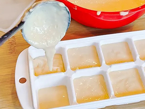 製氷皿に入れてみて！　思わぬ冷凍ワザに「これが正解」「ストックしたい」【パンケーキ生地の保存】