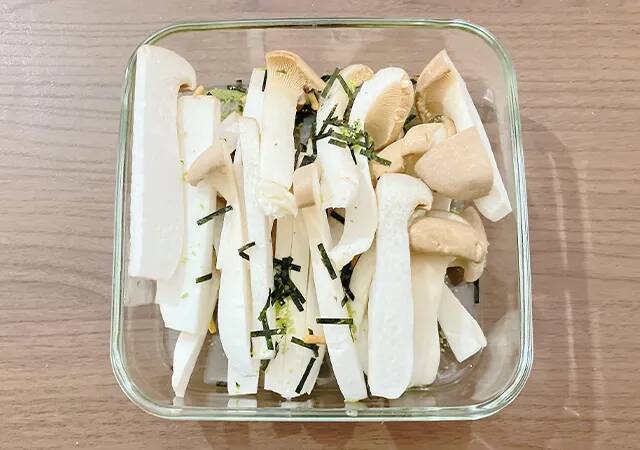 エリンギはこう食べる！　レンチン5分で完成の“超簡単おかず”レシピ