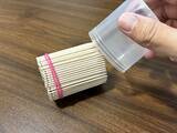 「つまようじ、もうバラバラになりません！　輪ゴム1本の便利な活用法が、こちら」の画像7