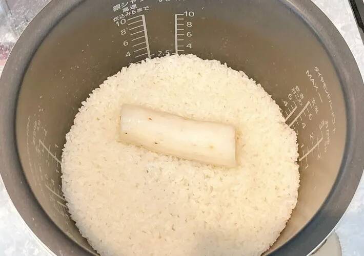 米2合に長芋1本のせるだけ　『大さじ3杯』の味つけで炊くと「ホクホク食感」「箸がすすむ」