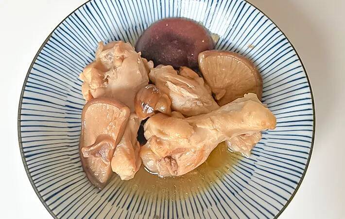 鶏手羽と一緒に煮込んだのは…？　子供が大喜びした『秋の味覚』堪能レシピ