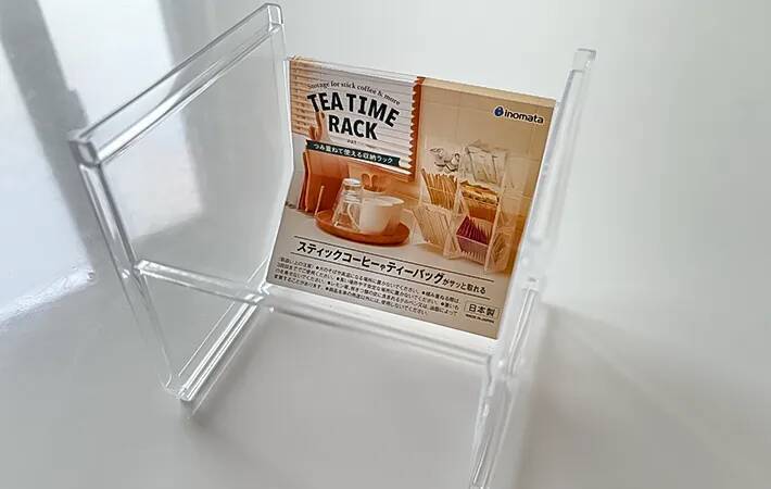 ダイソーで買った『ティーラック』　思わぬ活用法に「もう倒れない」「早くやればよかった」
