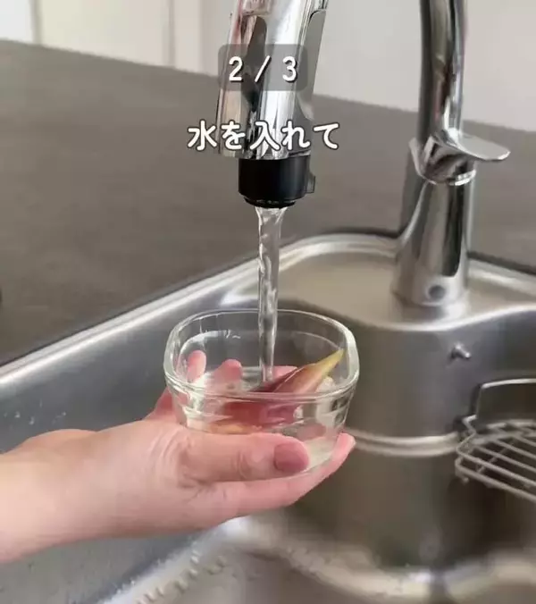 「製氷皿に『大葉』を入れると…　完成したものに「発想が天才」「早速やる！」」の画像