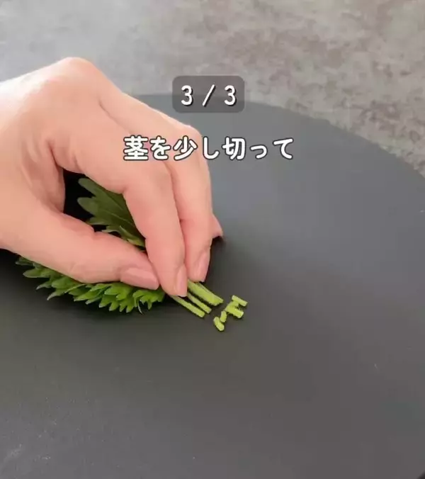 「製氷皿に『大葉』を入れると…　完成したものに「発想が天才」「早速やる！」」の画像