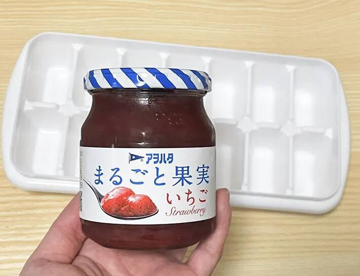 「ジャムは塗るもの」だと思ってない？　製氷皿に入れて凍らせると…