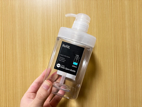 100均で買った『広口ポンプボトル』　中に入れたものとは…？「意外と思いつかなかった」