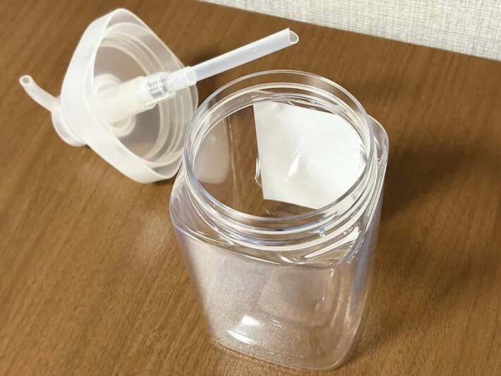 100均で買った『広口ポンプボトル』　中に入れたものとは…？「意外と思いつかなかった」