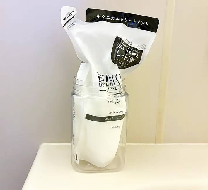 100均で買った『広口ポンプボトル』　中に入れたものとは…？「意外と思いつかなかった」