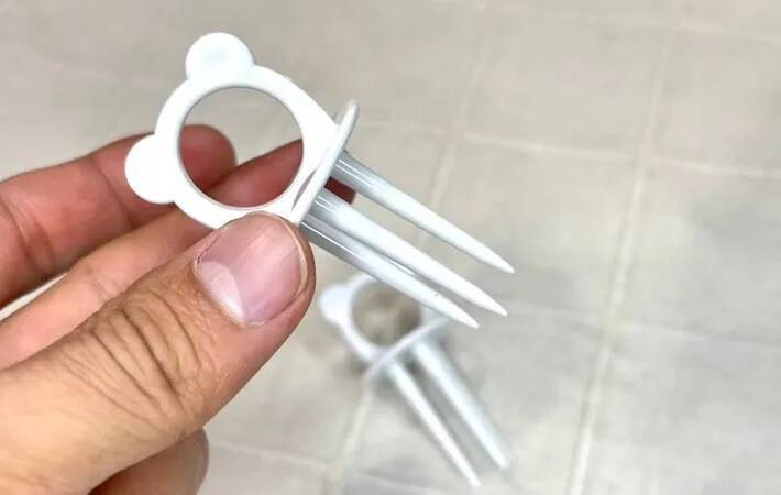 ダイソーのアイテムを刺して…？　キャベツを7日間、観察した結果が…