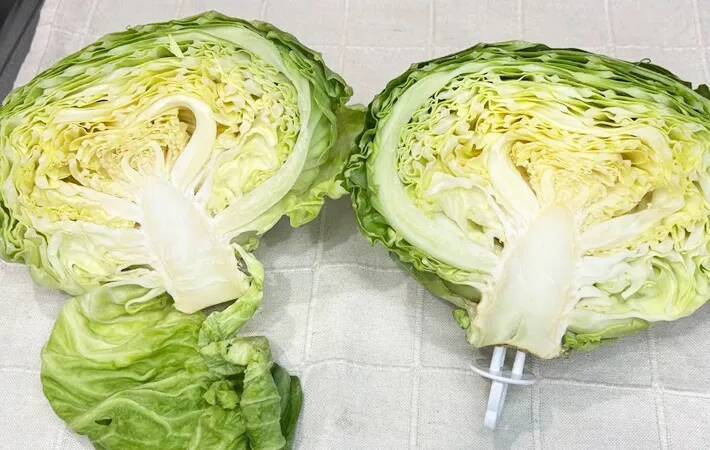 ダイソーのアイテムを刺して…？　キャベツを7日間、観察した結果が…