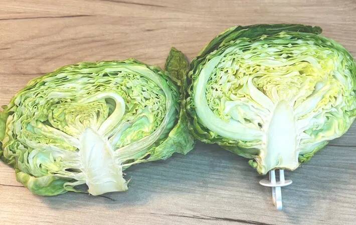 ダイソーのアイテムを刺して…？　キャベツを7日間、観察した結果が…