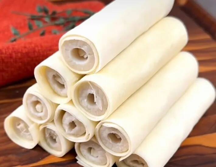 安いちくわにチーズを詰めて…揚げ焼きした一皿に「発想すごい」「箸が止まらん」