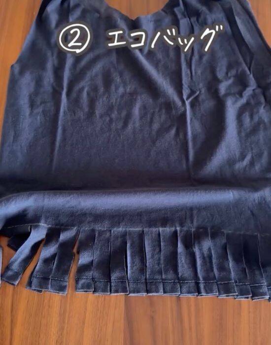 着古したTシャツは捨てずに活用！　縫い作業ゼロのリメイク術に「目からウロコ」