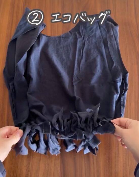 着古したTシャツは捨てずに活用！　縫い作業ゼロのリメイク術に「目からウロコ」