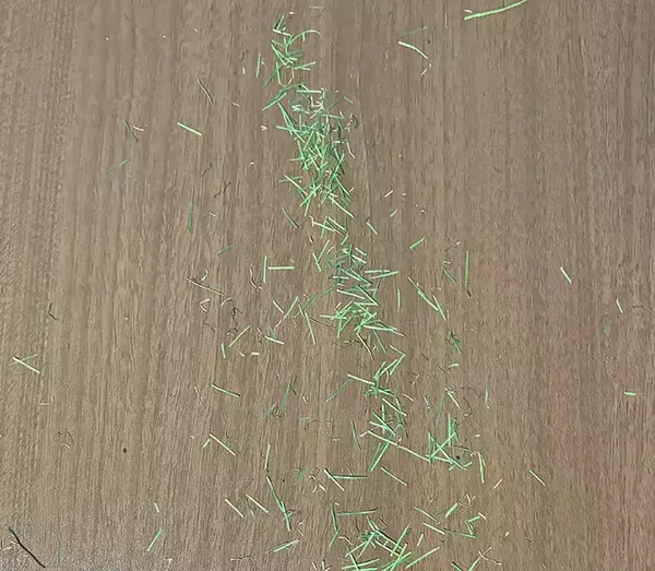 「ダイソーの『人工芝』　庭で使うではなく…？まさかの活用法に「買って損なし！」」の画像