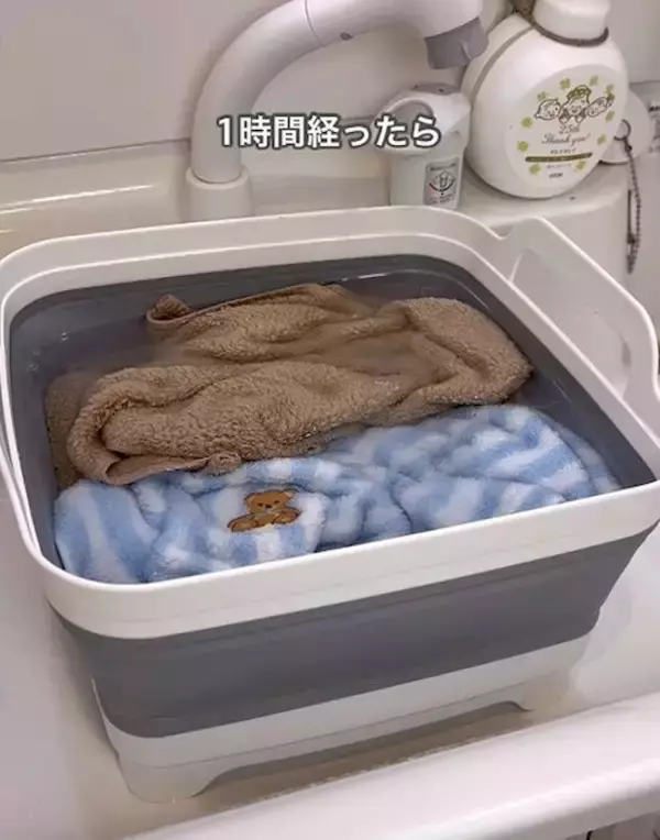 「水筒の茶渋はこう落とす！　ズボラさん直伝の方法に「放置だけ？」「簡単」」の画像