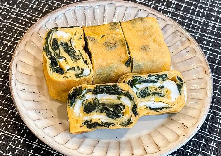 いつもの玉子焼きに入れるだけ！　思わぬ具材に「ご飯に合う」「もっちりコリコリ！」