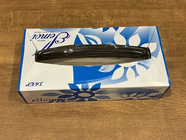 ティッシュの空き箱、捨てないで！　10分リメイクで便利な『収納ケース』に変わる