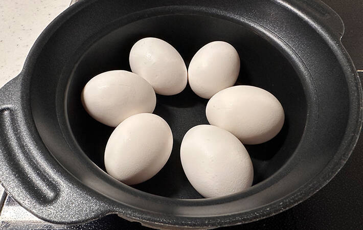 ゆでたまご、お湯で茹でずに作るのが最適解？　完成した料理に「もうこれでいい！」「時短になる」