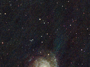 数日がかりで撮影を続けて…　高校生の努力が結実した『幻の銀河』の1枚