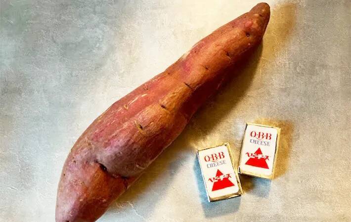 角切りにしたサツマイモを？　レンチンで完成する一品に「おつまみにもぴったり」