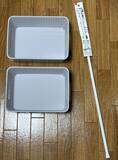 「バスケットにつっぱり棒を通すだけ！　トイレの収納スペースが増えて、掃除もラクになった」の画像2