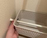 「バスケットにつっぱり棒を通すだけ！　トイレの収納スペースが増えて、掃除もラクになった」の画像3