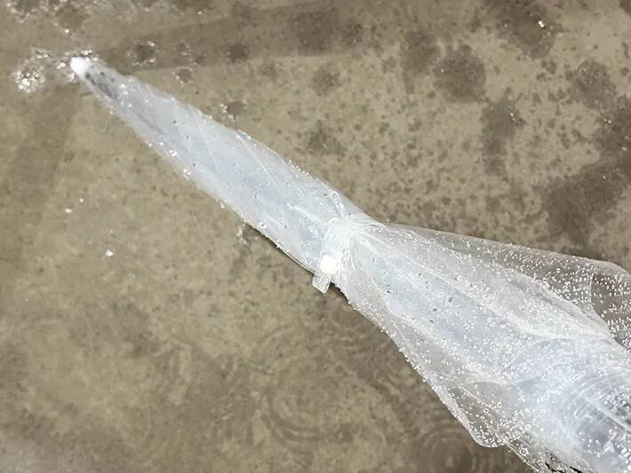 100均で買った『シュシュ』　髪を束ねるのではなく…？「いろんな場面で役立つ」