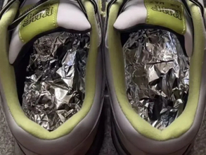 靴の中にアルミホイルを入れると…　意外な効果に「そうだったのか」「すごい」
