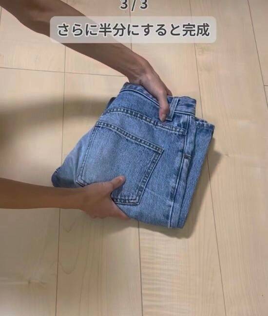 「袖はクロスさせないで」　セーターの畳み方に「目からウロコ」「助かります」