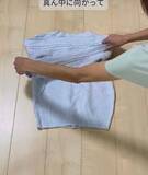 「「袖はクロスさせないで」　セーターの畳み方に「目からウロコ」「助かります」」の画像2