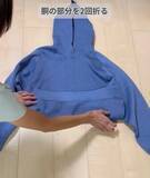 「「袖はクロスさせないで」　セーターの畳み方に「目からウロコ」「助かります」」の画像5