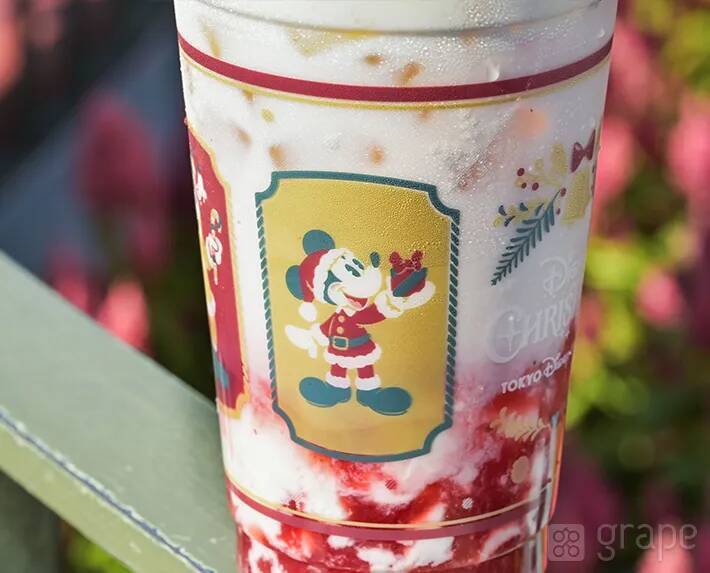 【クリスマス限定】ディズニーの苺ミルクが甘すぎず最高！　リピーターも続出するほどウマい