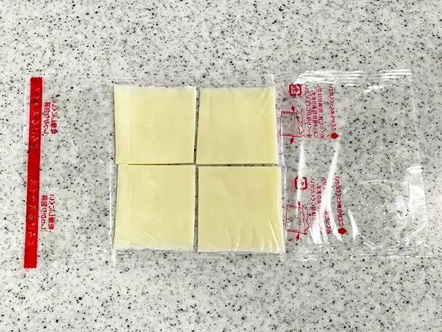 とろけるチーズを4等分して？　できたアレンジ“お菓子”に「リピート確定」【レシピ】