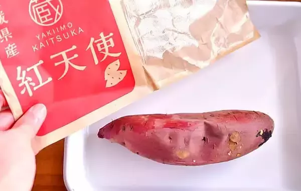 「「食べる前に3時間…」　サツマイモの新たな食べ方に「試す価値あり」「これは楽しい！」」の画像