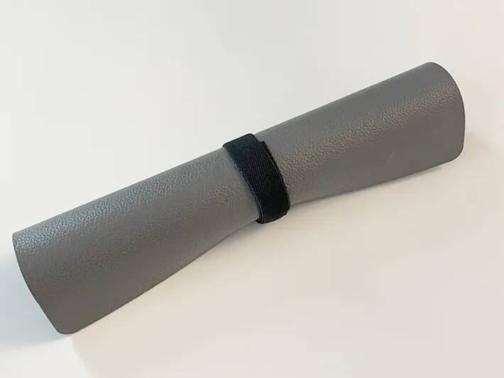 ダイソーの『べんりベルト』の活用法まとめ　エコバッグやズボンの裾、手帳など、いろんなものに巻けます