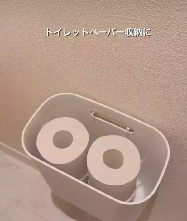 「吊るす収納ってこんなに便利！　『無印良品』の収納ケースに「何個も買いたい」」の画像