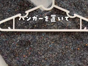 ニットを縦半分に折って？　意外な『かけ方』に「目からウロコ」「絶対やる」