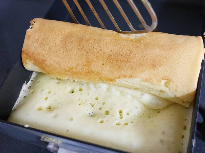 玉子焼き器で『ホットケーキミックス』を焼いたら…？　おうちで本格スイーツが完成！