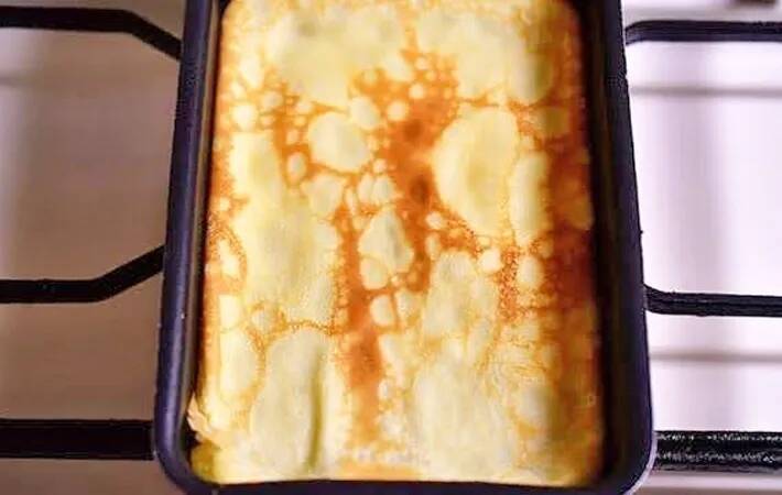 玉子焼き器に薄く生地を広げて…　重ねて作る簡単おやつが「お店みたい」【管理栄養士のレシピ】