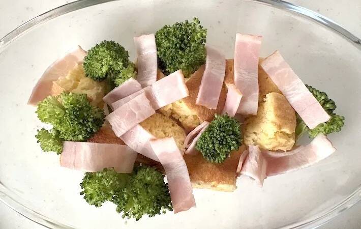 作りすぎたホットケーキを『おかず』にアレンジ　食べた子供が「コレはあり」「豪華でおいしい」